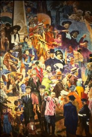 right side mural